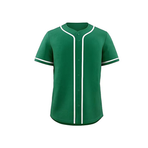 Camiseta de Béisbol Personalizada al por Mayor de Alta Calidad, Último Modelo, OEM, 100% Poliéster, Sublimada, para Hombre - Product Image 4
