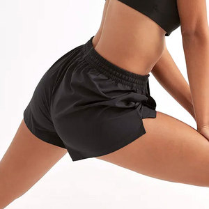 Shorts taille haute pour femmes, décontractés, pour le sport et la course, qualité supérieure, pour l'entraînement en extérieur, vente en gros - Product Image 1