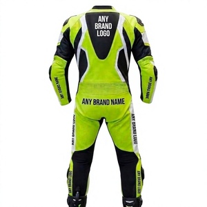 Traje de Motociclismo Personalizado Unisex de Cuero Vacuno/Canguro, Mono de Carreras de 1 Pieza con Protección de Nivel 2 CE - Product Image 2