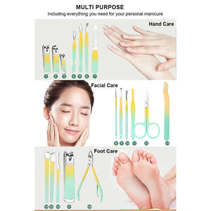Top Selling <b>Manicure</b> Pedicure Set High Quality Custom Made Stainless Steel Lightweight <b>Manicure</b> <b>Kit</b> With Customized Packaging - Product Image 2