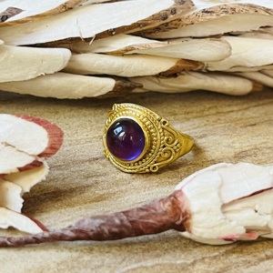 High Demand Brass <b>Ring</b> Vintage 18k Gold Plated Bohemia Tribal <b>Ring</b> <b>Chunky</b> Statement Handmade Wholesale <b>Ring</b> For Women - Product Image 4
