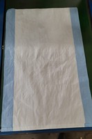 Sac d'emballage en PP tissé recyclable haute résistance avec bandes latérales et impression flexo personnalisée pour l'agriculture et la farine