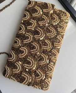 Indian Modern Bohemian Summer Embroidery Designer Handmade <b>Beaded</b> Messenger Bags Light Weight <b>Large</b> Capacity Women Evening Bags - Product Image 6