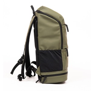 Green GRS Leather fashionable casual laptop <b>backpack</b> travel <b>computer</b> <b>backpack</b> - Product Image 3