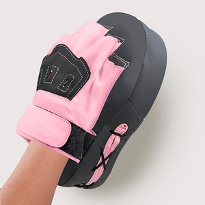 Pink Black PU Breathable Boxing Target Pad Durable <b>Training</b> Equipment for Kickboxing and Boxing Practice All Seasons - Product Image 3