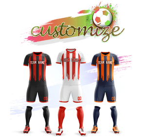 Equipación Profesional de Fútbol con Impresión de Patrocinadores y Logotipos - Product Image 5