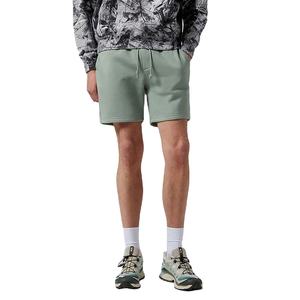 Lightweight 100% Cotton Gym <b>Shorts</b> for <b>Men</b> Solid Breathable Relaxed Fit Athletic <b>Shorts</b> Elastic Waist Drawstring Customizable - Product Image 3