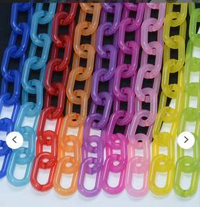 Cadenas Decorativas de Resina Coloridas de Diseño Moderno, Logotipo Personalizable, Hechas a Mano para Diwali, Cumpleaños, Bodas y Otras Ocasiones - Product Image 2