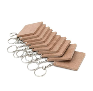 High Quality MDF Keychain Keys Custom Made Logo Wood <b>Keyring</b> Customized Sale - Product Image 4