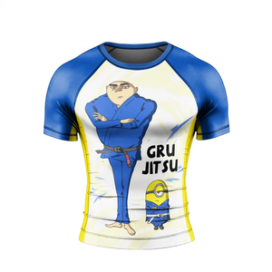 Camiseta Deportiva de Manga Larga para Hombre, Sublimada, de Secado Rápido, con Spandex y Poliéster, para Artes Marciales Mixtas (Gru Jitsu) - Product Image 3