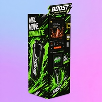 Distributeur automatique de smoothies protéinés avec écran tactile et intégration cloud, conforme ADA, distributeur automatique de shakes protéinés