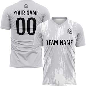 Maillot de football personnalisé pas cher avec logo imprimé gratuit, nouveau modèle, dernières conceptions de maillots de football, uniforme de football - Product Image 4