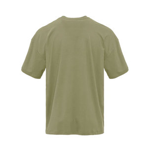 Camiseta Holgada con Cuello Redondo |   Adecuado para hombres delgados y altos |   Camisetas de Mezcla de Algodón Peinado y Poliéster 65/35 - Product Image 3