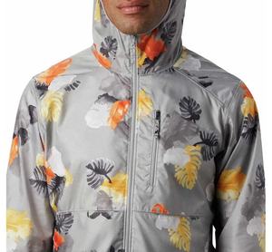 Chaqueta cortavientos holgada de poliéster y nailon personalizada, chaqueta cortavientos transpirable con estampado completo por sublimación, chaqueta informal impermeable - Product Image 5