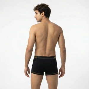 Calzoncillos Boxer de Algodón 100% Tejido, Ultra Cómodos, Transpirables, Antibacterianos, de Secado Rápido, con Logotipo Personalizado, para Hombre, Novedad 2026 - Product Image 2