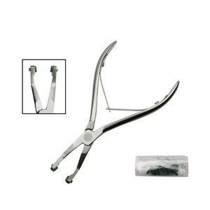 Manual Dental Stainless Steel Crown Remover Plier with Green Rubber Tipped Durable Dentistry Tools CE Approved By Grip Surgical - Product Image 6