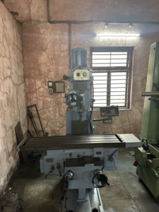 Machine de fraisage à tourelle DRO robuste d'occasion, modèle TOS n°2 - Product Image 3