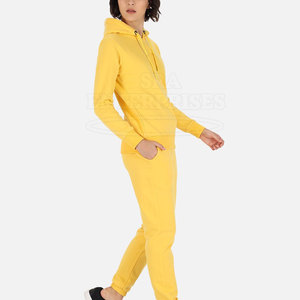 Ensemble de survêtements décontractés imperméables pour femmes, légers et unis, veste coupe-vent et pantalon personnalisables en polyester/nylon antibactérien - Product Image 2
