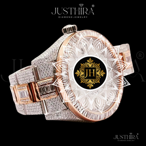 Export Quality Stainless Steel Moissanite Diamond Quartz Watch Women Slim Bracelet Style Sapphire Crystal Dial Waterproof Luxury - Product Image 2