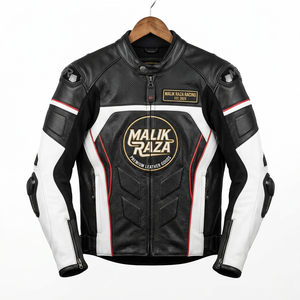 Chaqueta de Cuero Premium para Motociclistas, Ropa de Motociclismo de Cuero Vacuno Genuino, Fabricante OEM ODM - Product Image 3