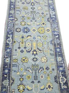 Alfombras de corredor anudadas a mano tradicionales de lana 100% de alta calidad 2,8x10 juegos de sala de estar hechos a mano algodón exportación directa - Product Image 5