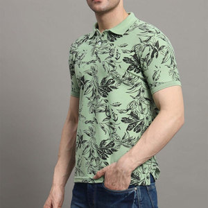 Chemise de golf personnalisée pour hommes avec logo, imprimé intégral, jersey en polyester, motif sublimation, lettres, séchage rapide, manches courtes, haute qualité - Product Image 1