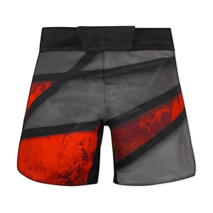 Nuevos shorts MMA para hombre, personalizados, hasta la rodilla, para combate y gimnasio, con cordón ajustable, en venta. - Product Image 1