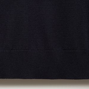 เสื้อยืดคอกลมแขนสั้นผ้าฝ้ายผสมโพลีเอสเตอร์ 100% ทรงหลวม สีดำ สำหรับผู้ชาย เหมาะสำหรับใส่ทุกวัน ระบายอากาศได้ดี - Product Image 3