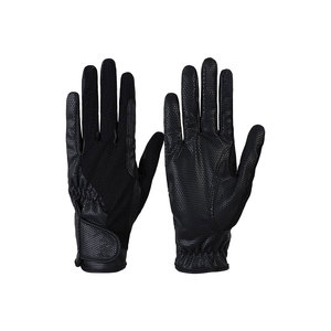 Durable <b>Equestrian</b> Gloves with Reinforced Palm - Product Image 1