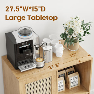 DreamCraft Adjustable Rattan Accent <b>Cabinet</b> for Turning <b>Tools</b> Made in Vietnam - Product Image 6