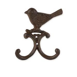 Rustic Metal Flower <b>Hook</b> Handmade Wall Mount <b>Single</b> <b>Hook</b> For Clothing Decorative Garden Style - Product Image 3