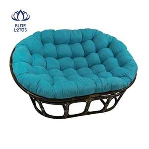 Silla Papasan de Calidad Confiable 2026 con Estructura de Ratán y Asiento Acolchado para Salón y Rincón de Estudio, Estructura Resistente - Product Image 3
