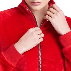 Ensemble de survêtement en velours pour femmes, deux pièces, lourd, décontracté, en coton, écologique, respirant - Product Image 6