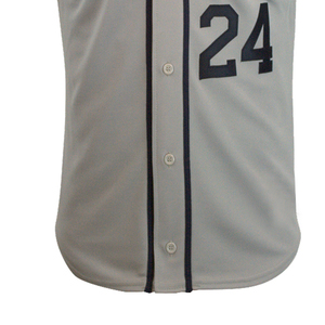 Prix d'usine Nouveau modèle Uniformes de baseball Conception personnalisée Tailles variées Ensembles de vêtements de sport Service OEM Techniques d'impression Polyester respirant - Product Image 3