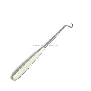 Aiguille à ligature VERITAS Deschamps de qualité supérieure, finition mate, manuelle, réutilisable, 20 cm, instrument chirurgical pour sutures - Product Image 2