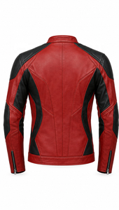 Veste de moto en cuir de performance tendance |   Bleu Noir Rouge Vert |   Fabricant OEM ODM |   Qualité supérieure | - Product Image 2