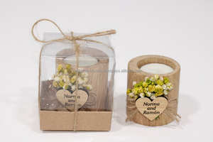 เชิงเทียนแก้วโมเสคแบบพรีเมี่ยมแท่นวางเทียนตกแต่งสีสันสดใสสำหรับงานแต่งงานเทศกาลและงานปาร์ตี้วันหยุด - Product Image 3