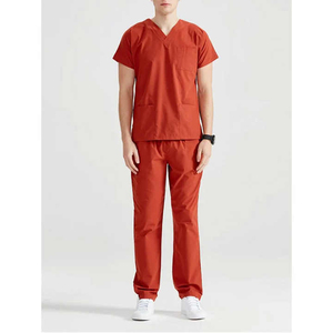 Uniformes Médicos Elásticos Unisex para Hospital, Trajes de Médico para Hombre, Conjuntos de Uniformes de Enfermería para Hombre - Product Image 1