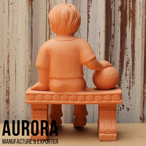 Garden Outdoor Environmental <b>Terracotta</b> Statue For Home Planters For Indoor Plants Private Packaging Available - Product Image 3