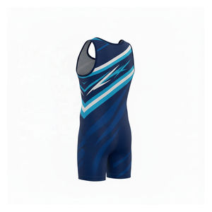 Nouvelle Arrivée 2026 – Maillot de Lutte Personnalisé Professionnel Respirant et Anti-Transpiration pour Hommes – Vente en Gros - Product Image 4