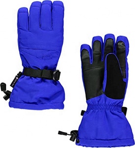 2025 Custom Made Ski <b>Gloves</b> Reflective Design Fleece Lining Full Fingers Outdoor Snow Skiing Snowboarding Winter Accessory - Product Image 6