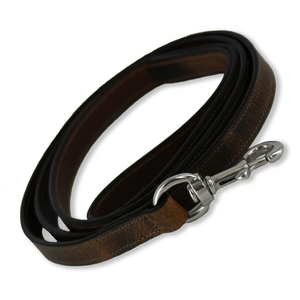 Wholesale Custom Color Leather Dog Leash Solid Pattern Walking <b>Training</b> Leather Dog Leash For Sale - Product Image 3