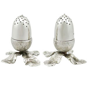 Nouvelle collection décorative : Moulin à épices et herbes, accessoires de cuisine, design noir à motifs végétaux, outils pour sel et poivre - Product Image 2