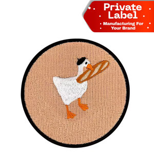 Badges en gros ODM, écussons personnalisés avec logo, patchs couronne pour casquettes, badges de marque personnalisés, patchs brodés directement de l'usine - Product Image 1