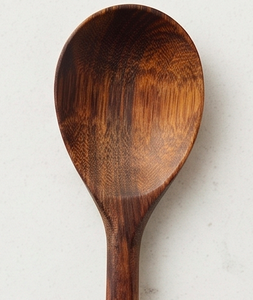 Ensemble de couverts en bois simple, poli à la main, design minimaliste, idéal pour la cuisine, la salle à manger et les restaurants, lot de 3 - Product Image 2