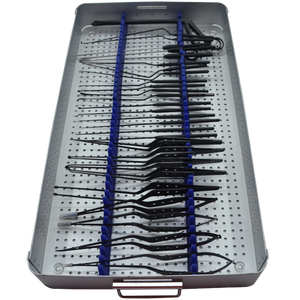 Ensemble d'instruments micro-neurochirurgicaux SSX I, instruments de neurochirurgie, outils micro-chirurgicaux, kit de neurochirurgie, acier inoxydable micro. - Product Image 1