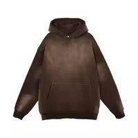 Hot Sale Unique Style <b>Sun</b> Faded Hoodies for Men's 100% Cotton Breathable Winter Wear Printing & Embroidery Logo Men's Hoodies - Product Image 5