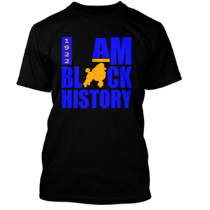 เสื้อยืดสีดำสำหรับผู้หญิง 1922 I Am Black History Graphic Tee แขนสั้น คอกลม ลำลอง ผ้าฝ้าย เสื้อแฟชั่น - Product Image 1