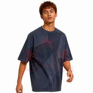 เสื้อยืดทรงหลวมสไตล์พรีเมียมสีซีดแบบซันเฟด ผลิตจากผ้าฝ้ายระบายอากาศได้ดี เหมาะสำหรับสไตล์สตรีทแวร์ในชีวิตประจำวัน - Product Image 2