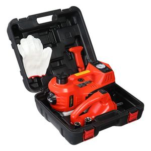 Martinetto Elettroidraulico 5t 15.5 45cm con Chiave a Impulsi 12v, Colore Arancione - Product Image 2